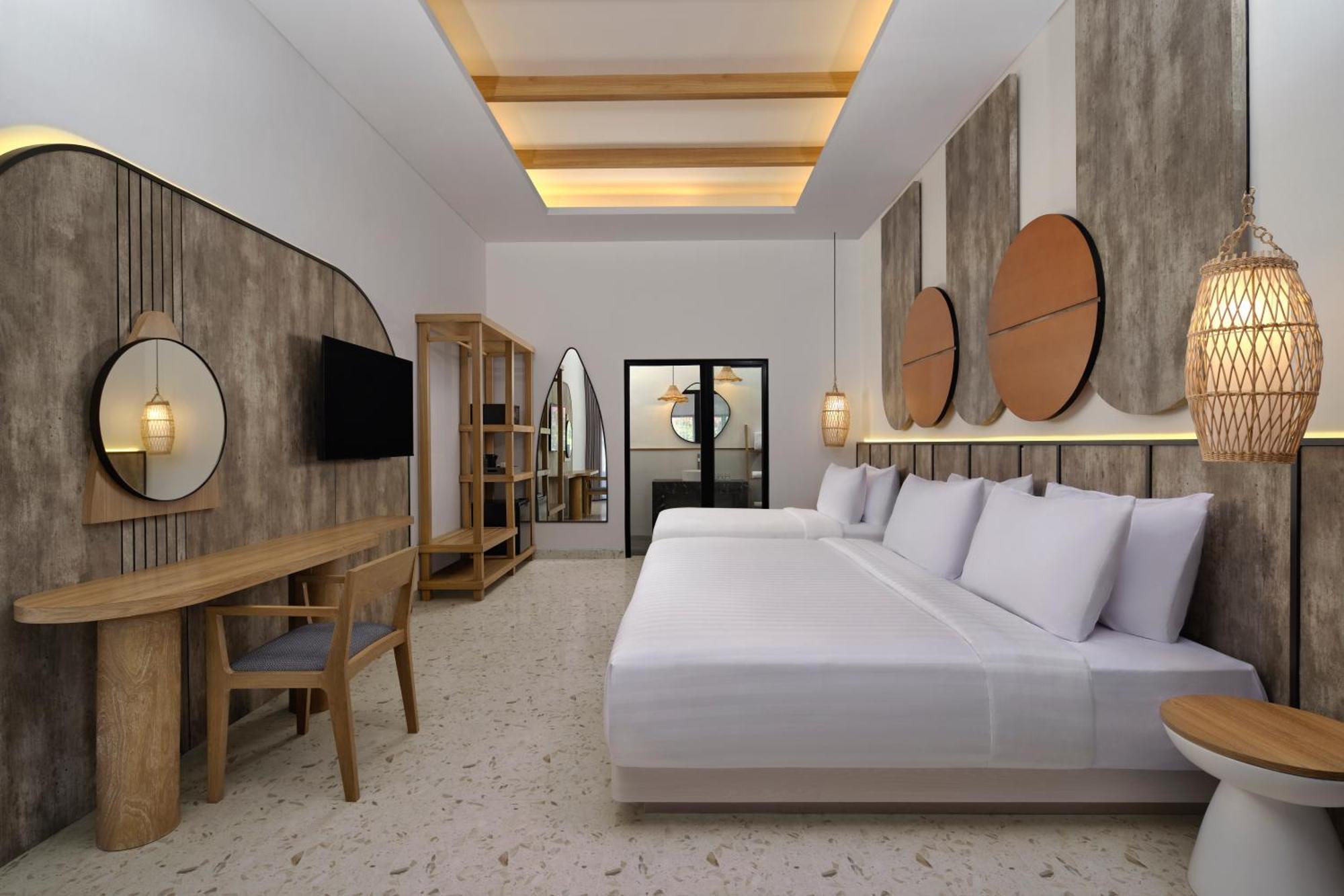 Premier Dreibettzimmer Lumbung